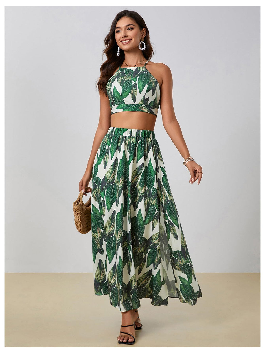 BEAUDRM Women's 2 Piece Summer Sets Beach Vacation Outfits