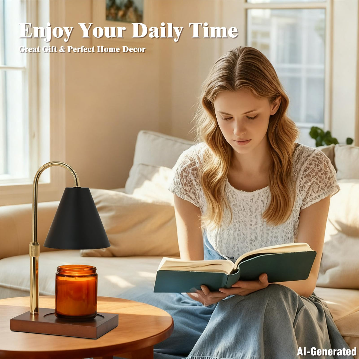 Candle Warmer Lamp with Timer and Wireless Remote Control