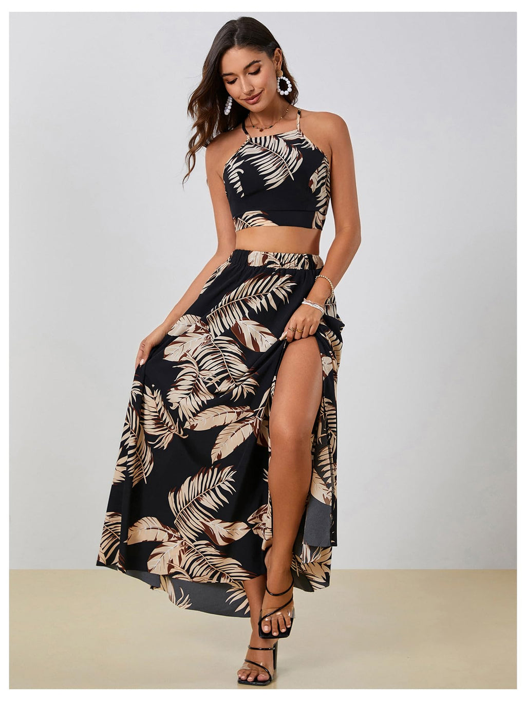 BEAUDRM Women's 2 Piece Summer Sets Beach Vacation Outfits