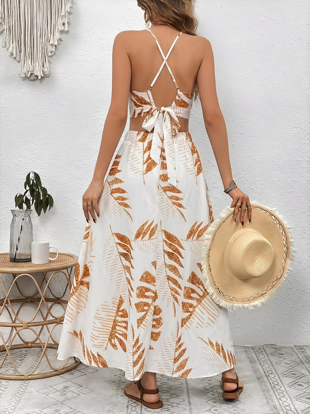 BEAUDRM Women's 2 Piece Summer Sets Beach Vacation Outfits